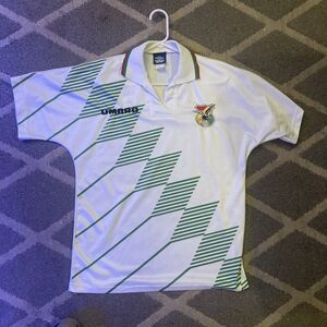 Vintage Umbro T-shirt Jersey BOLIVIA 1994 WC Away Medium